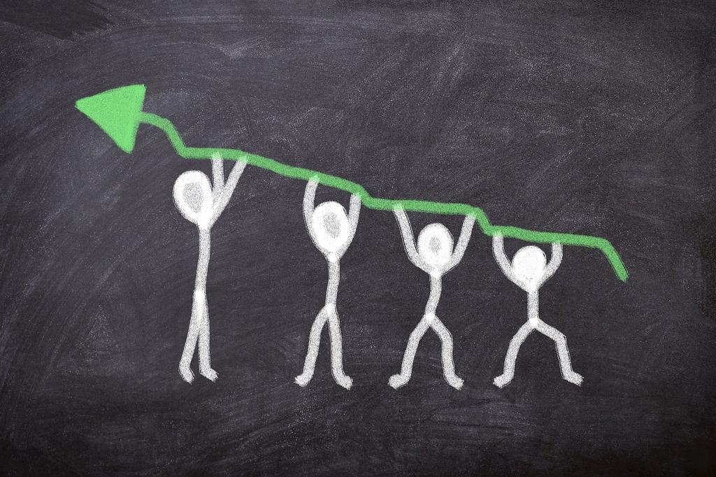 Zespół pracujący nad strategią marketingową